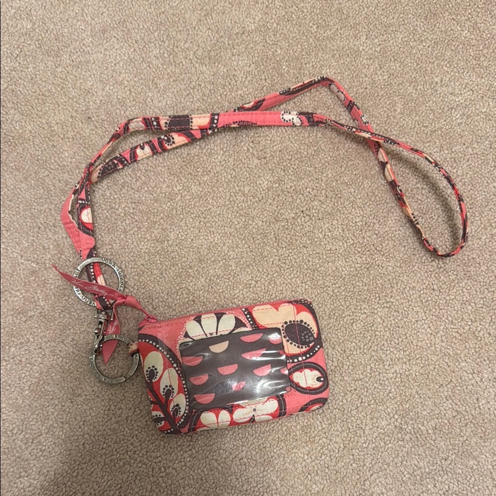 Vera Bradley Pink Floral Crossbody Bag